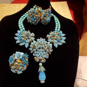 Stanley Hagler Necklace/ Earring Brooch Jewelry